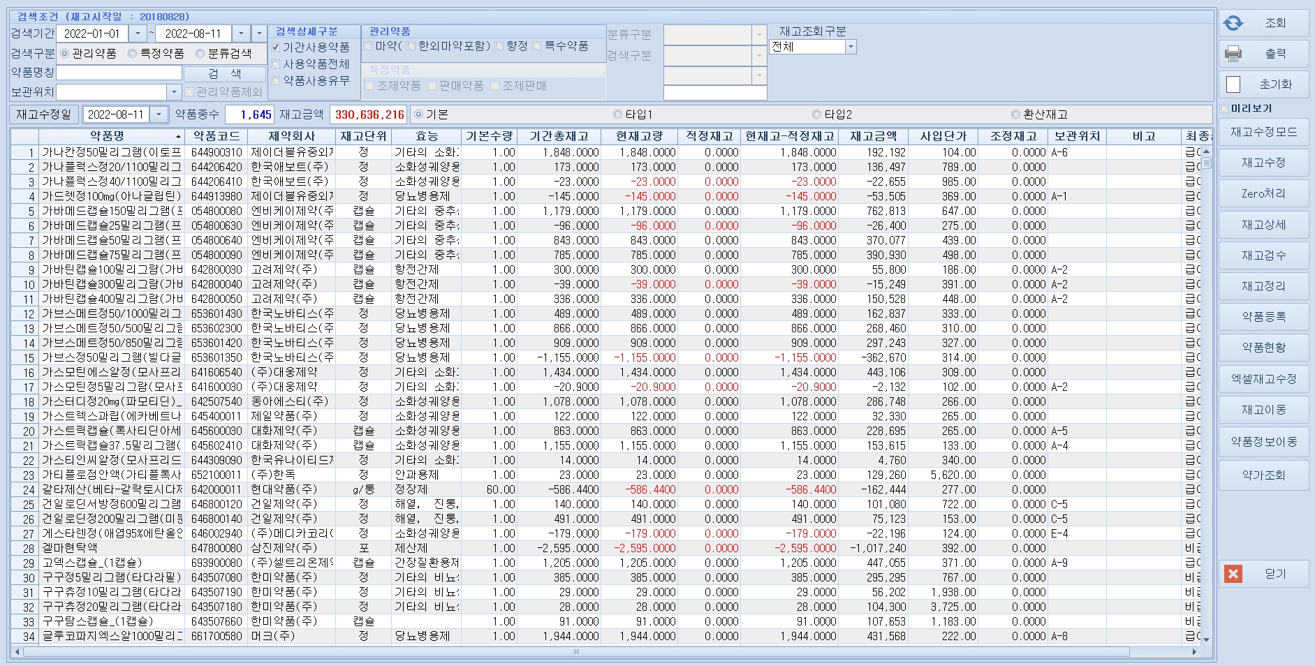 재고관리